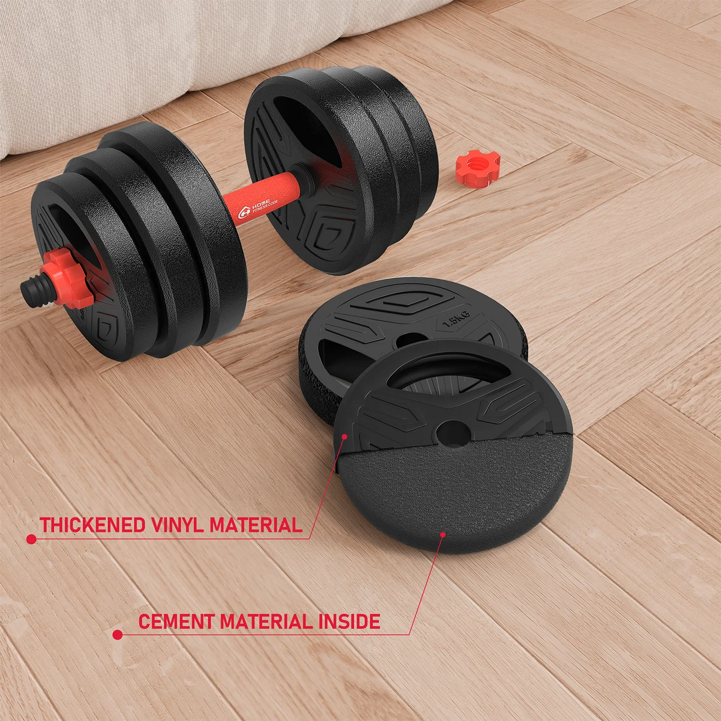 3-in-1 Dumbbell Set