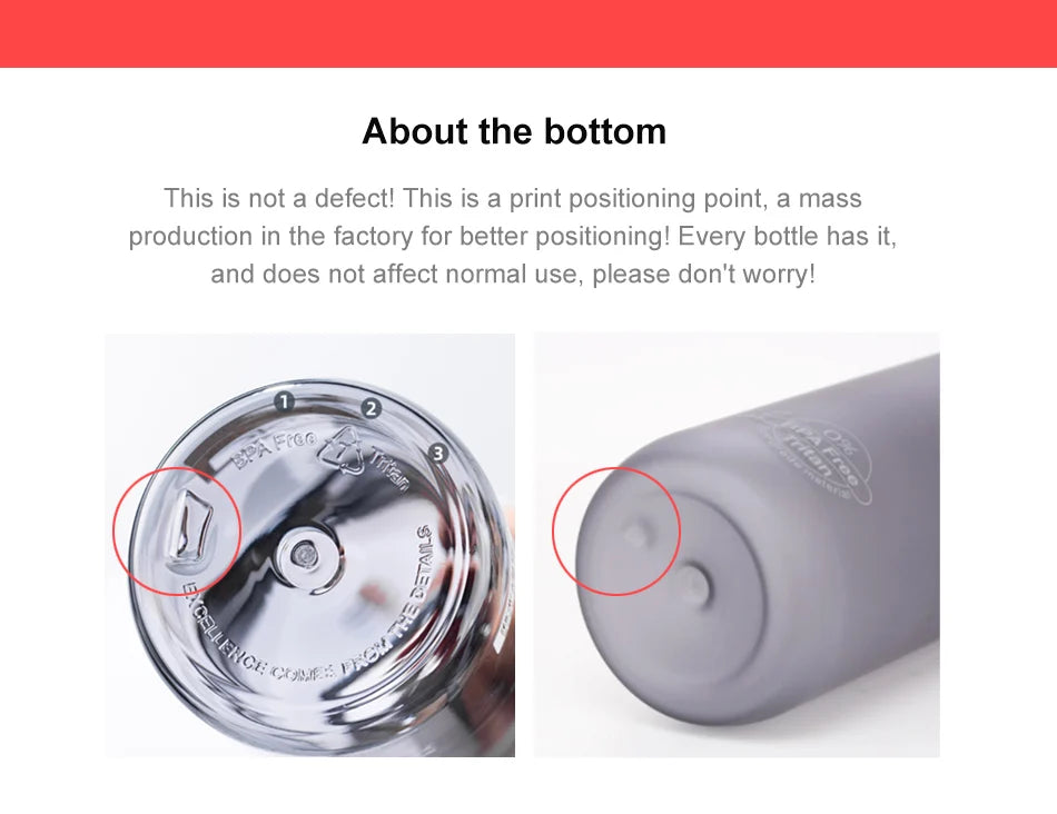 Sport Water Bottle (500/800/1000 ml)