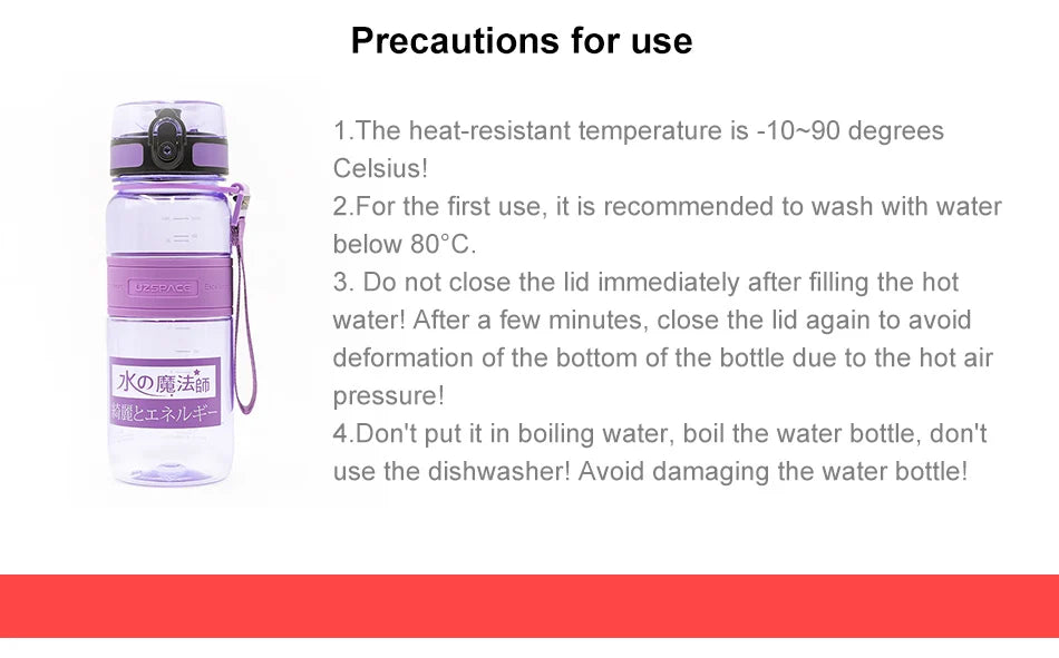 Sport Water Bottle (500/800/1000 ml)