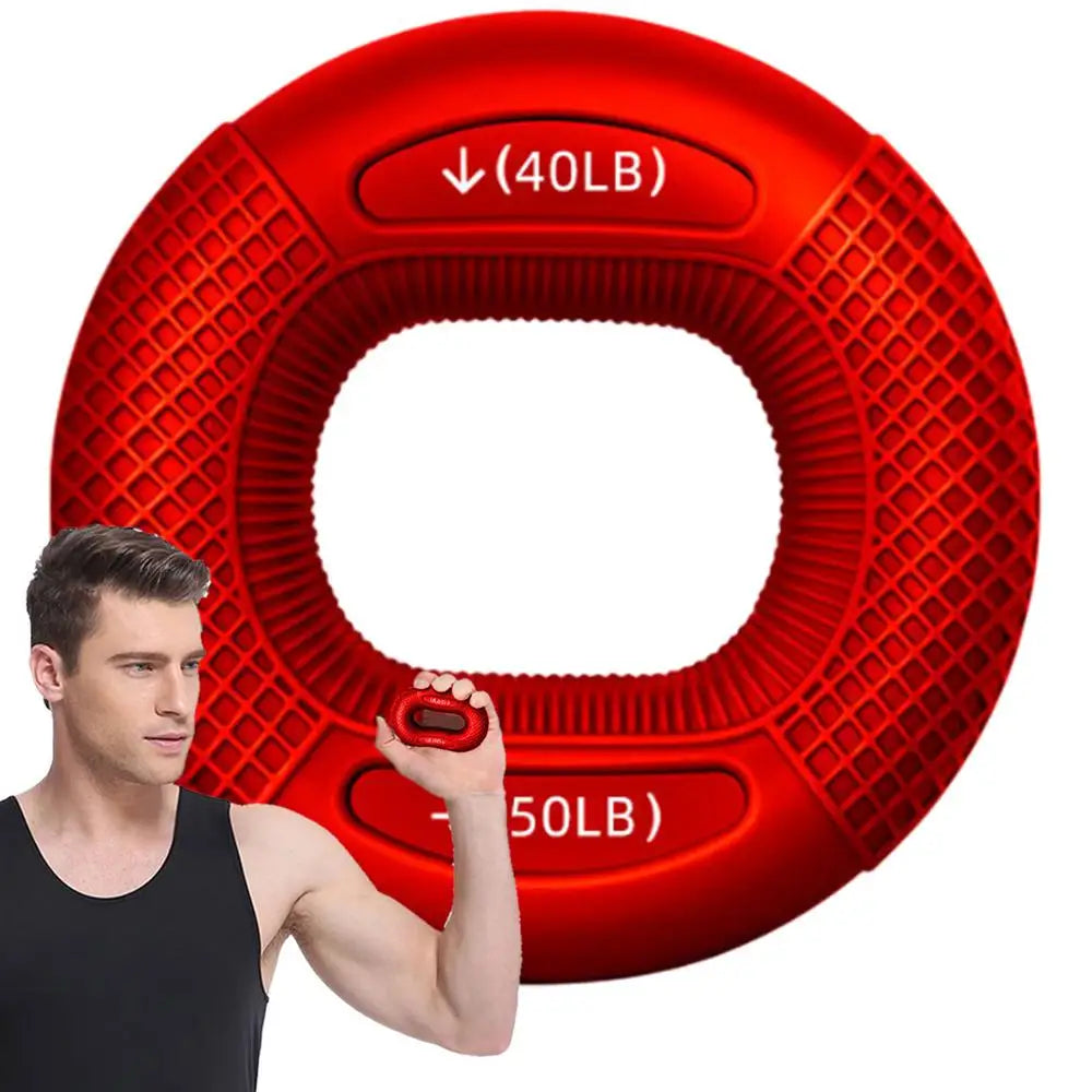 Silicone Finger Gripper Ring – Hand Muscle Strengthener