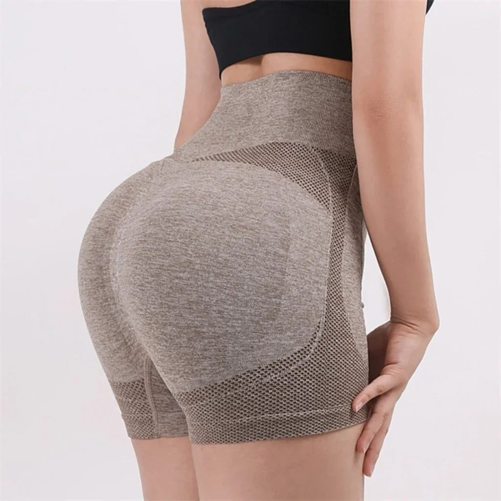 Women’s High-Waist Yoga Shorts – Tummy-Control & Butt-Lifting