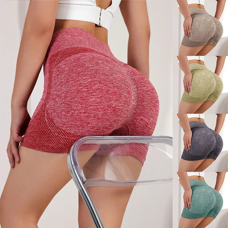 Women’s High-Waist Yoga Shorts – Tummy-Control & Butt-Lifting