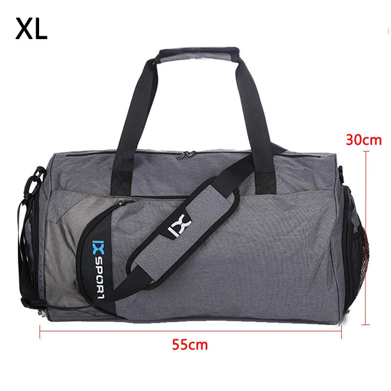 XL Fitness Gym Bag – Wet/Dry Compartments & Travel Ready