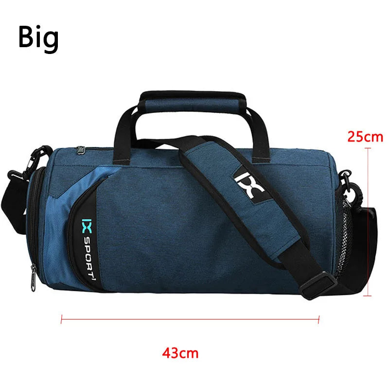 XL Fitness Gym Bag – Wet/Dry Compartments & Travel Ready