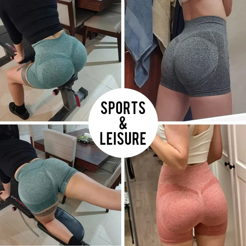 Women’s High-Waist Yoga Shorts – Tummy-Control & Butt-Lifting