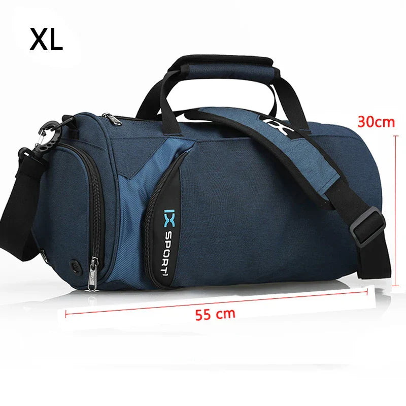XL Fitness Gym Bag – Wet/Dry Compartments & Travel Ready