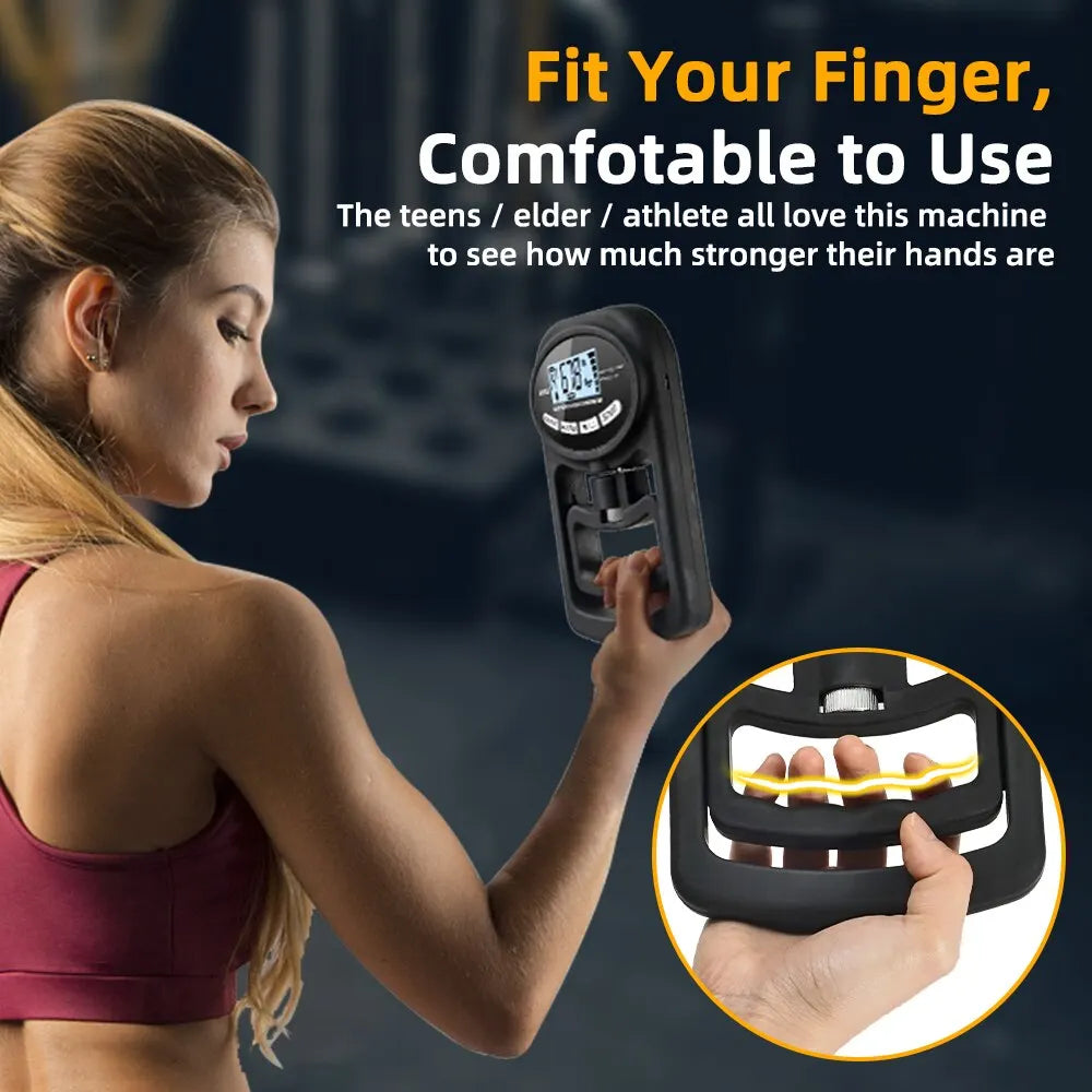 Digital Hand Grip Strength Tester (up to 120 kg / 265 lbs)