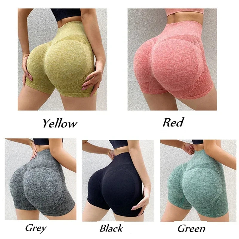 Women’s High-Waist Yoga Shorts – Tummy-Control & Butt-Lifting
