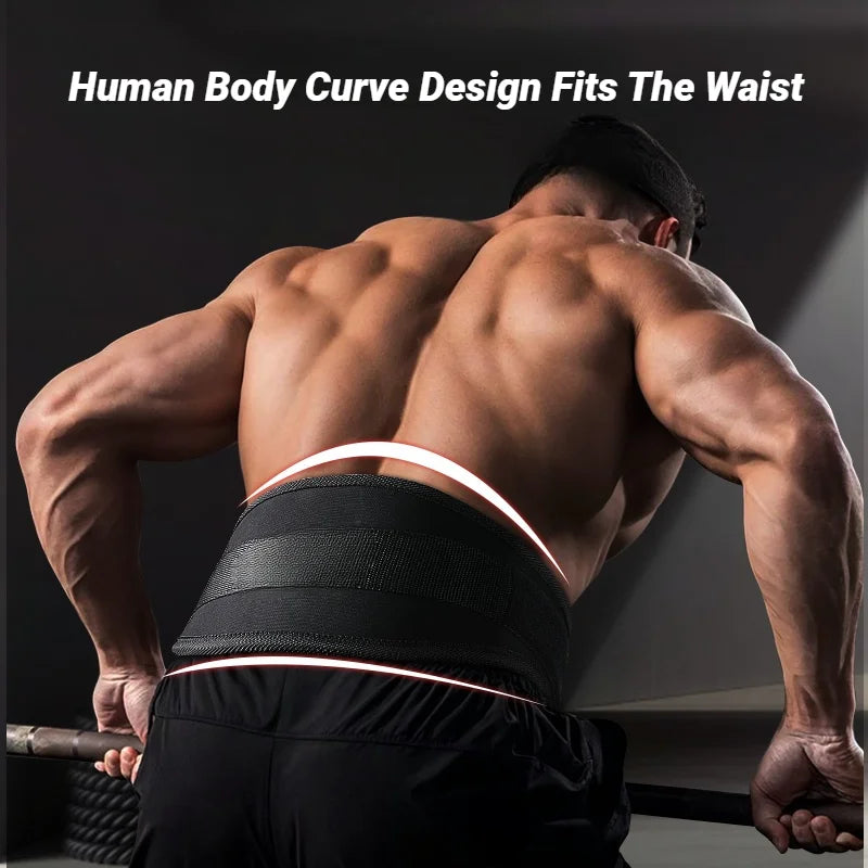 Weight Lifting Belt with Metal Buckle