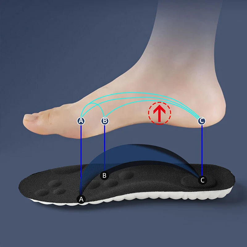 High Elasticity Latex Sport Insoles