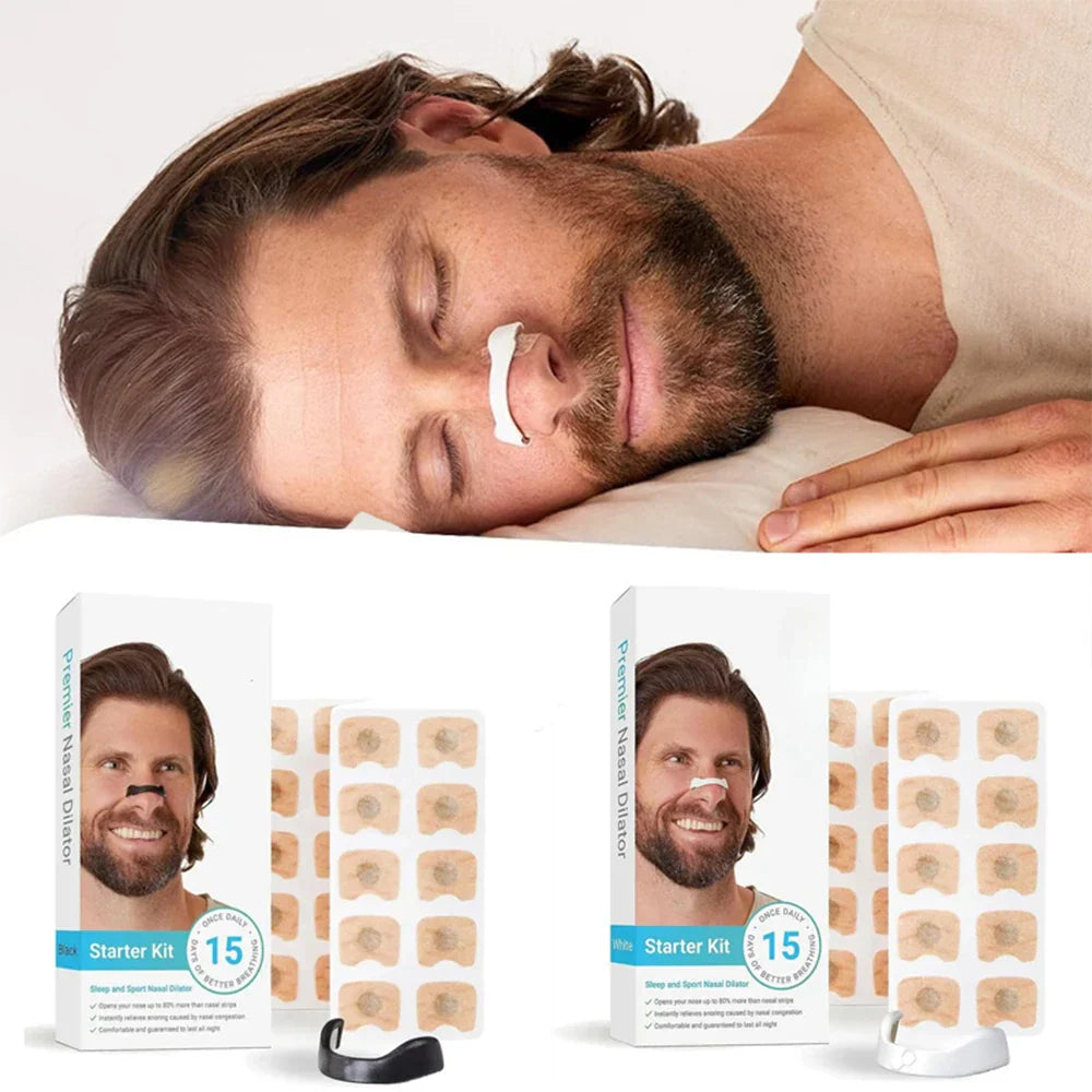 Magnetic Nasal Breathing Dilators (15 Pairs)