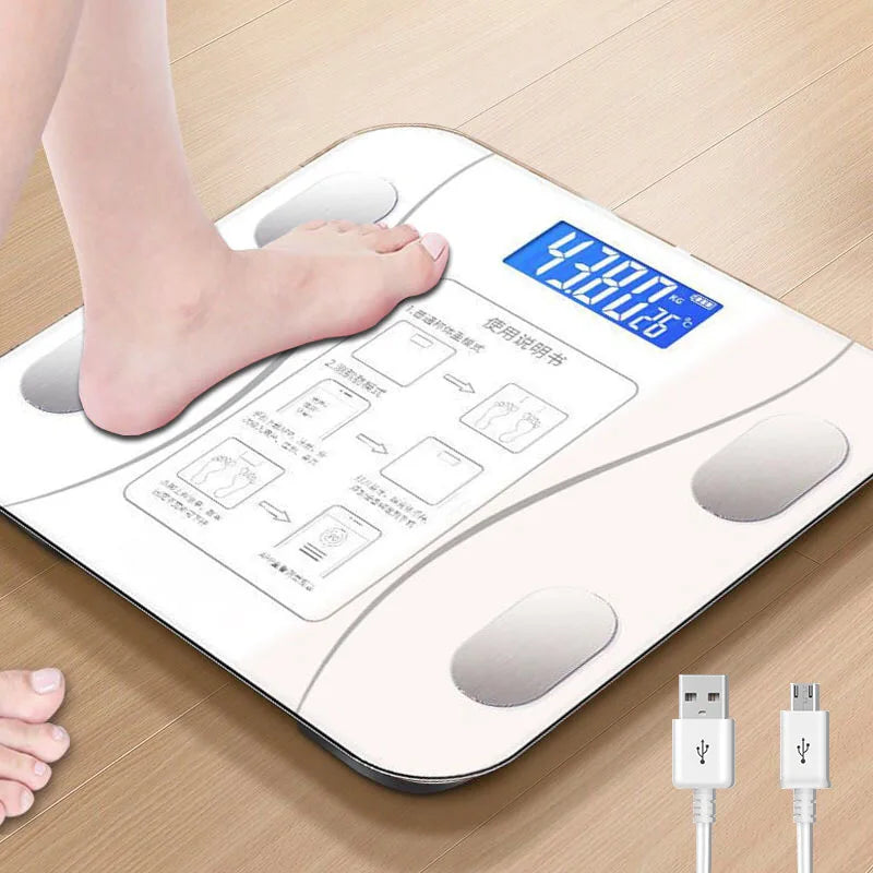 Smart Body-Fat Analysing Bathroom Scale