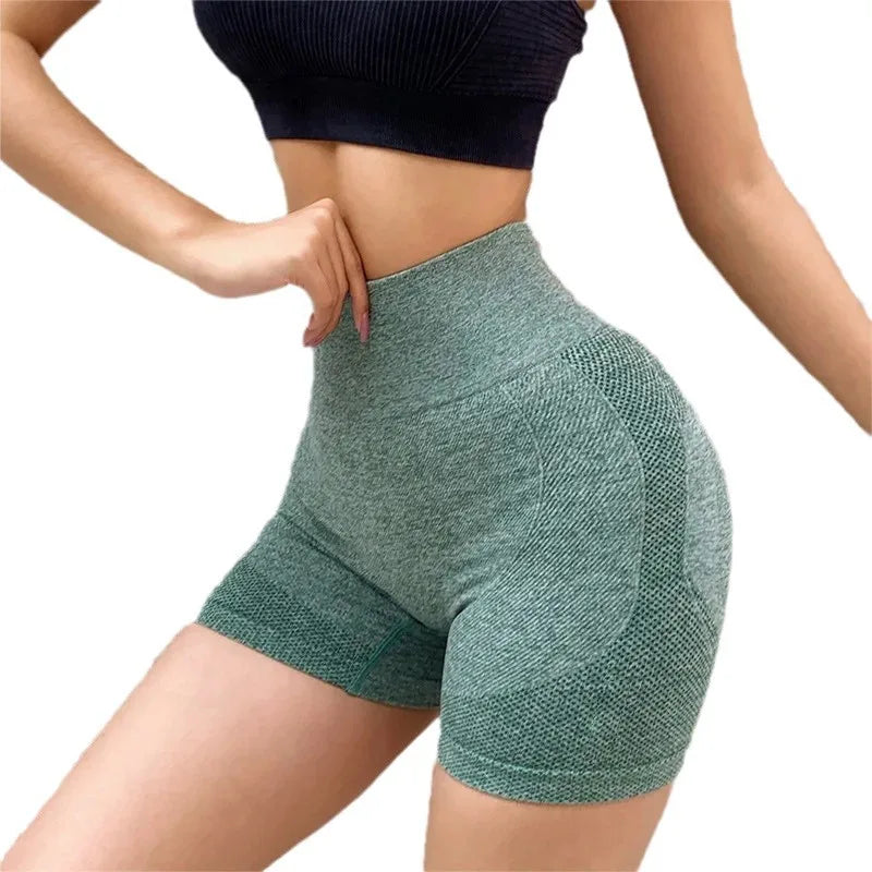 Women’s High-Waist Yoga Shorts – Tummy-Control & Butt-Lifting