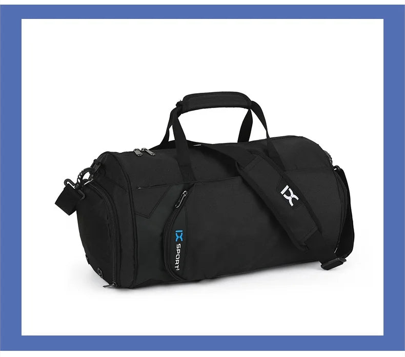 XL Fitness Gym Bag – Wet/Dry Compartments & Travel Ready