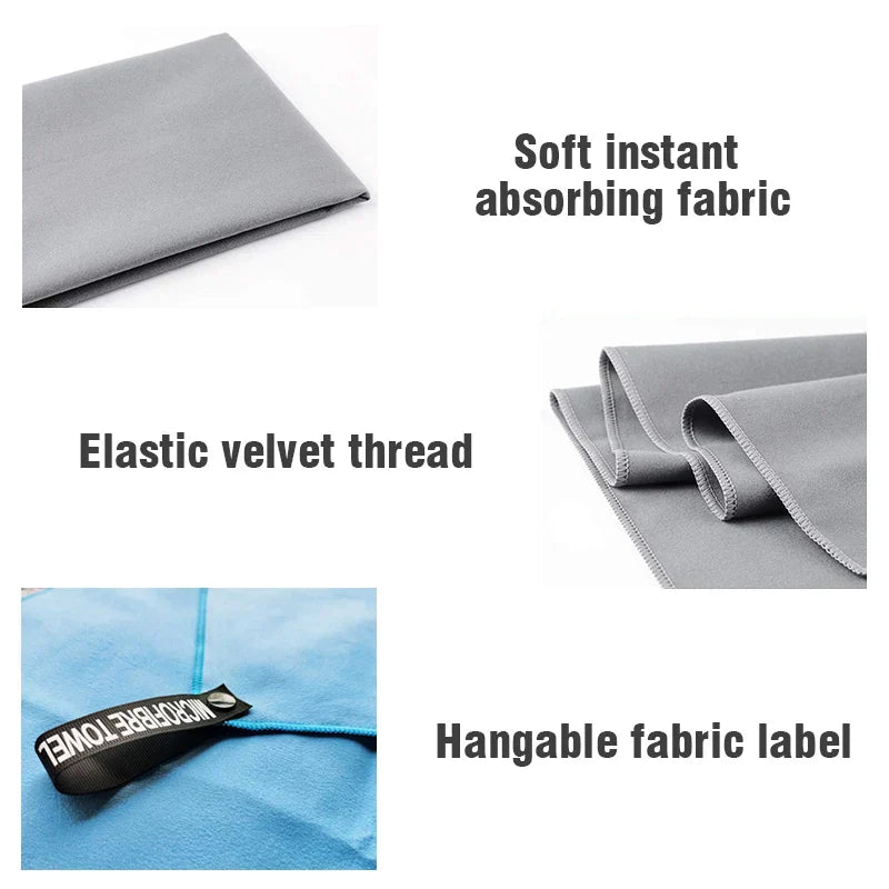 Quick-Drying Sports Towel (40×80 cm & 80×160 cm)