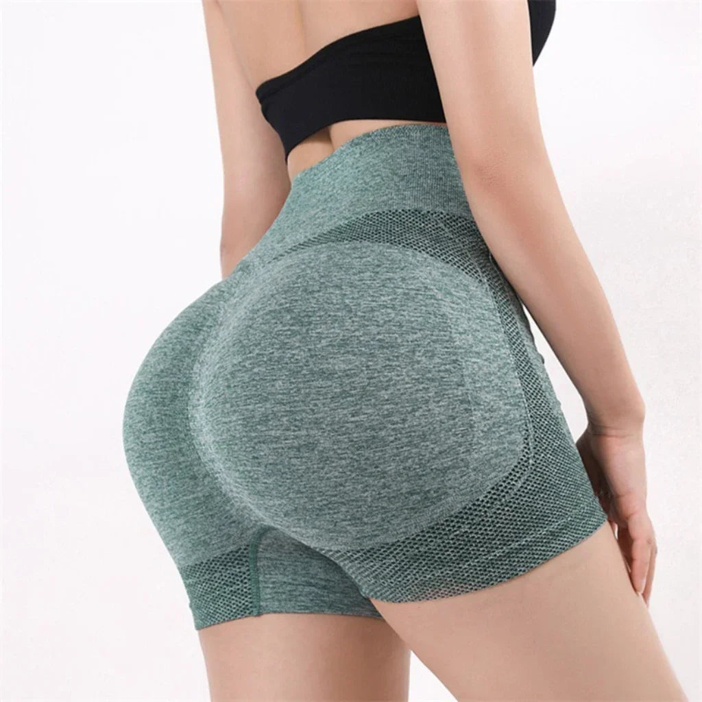 Women’s High-Waist Yoga Shorts – Tummy-Control & Butt-Lifting
