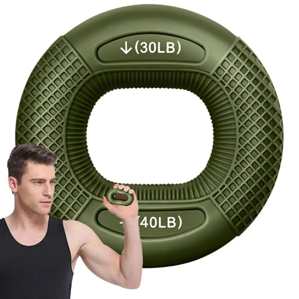 Silicone Finger Gripper Ring – Hand Muscle Strengthener