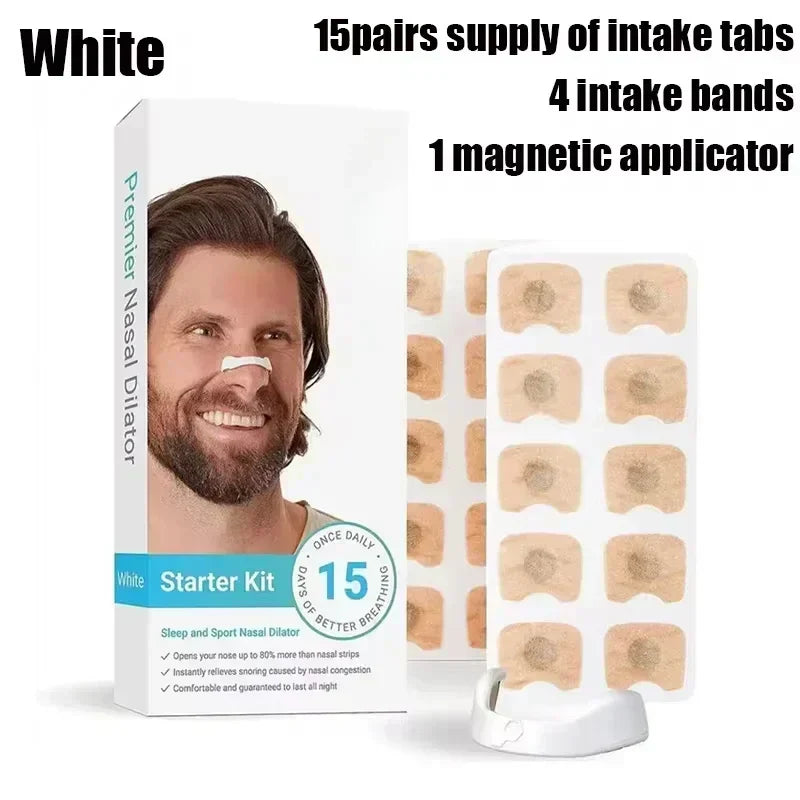 Magnetic Nasal Breathing Dilators (15 Pairs)