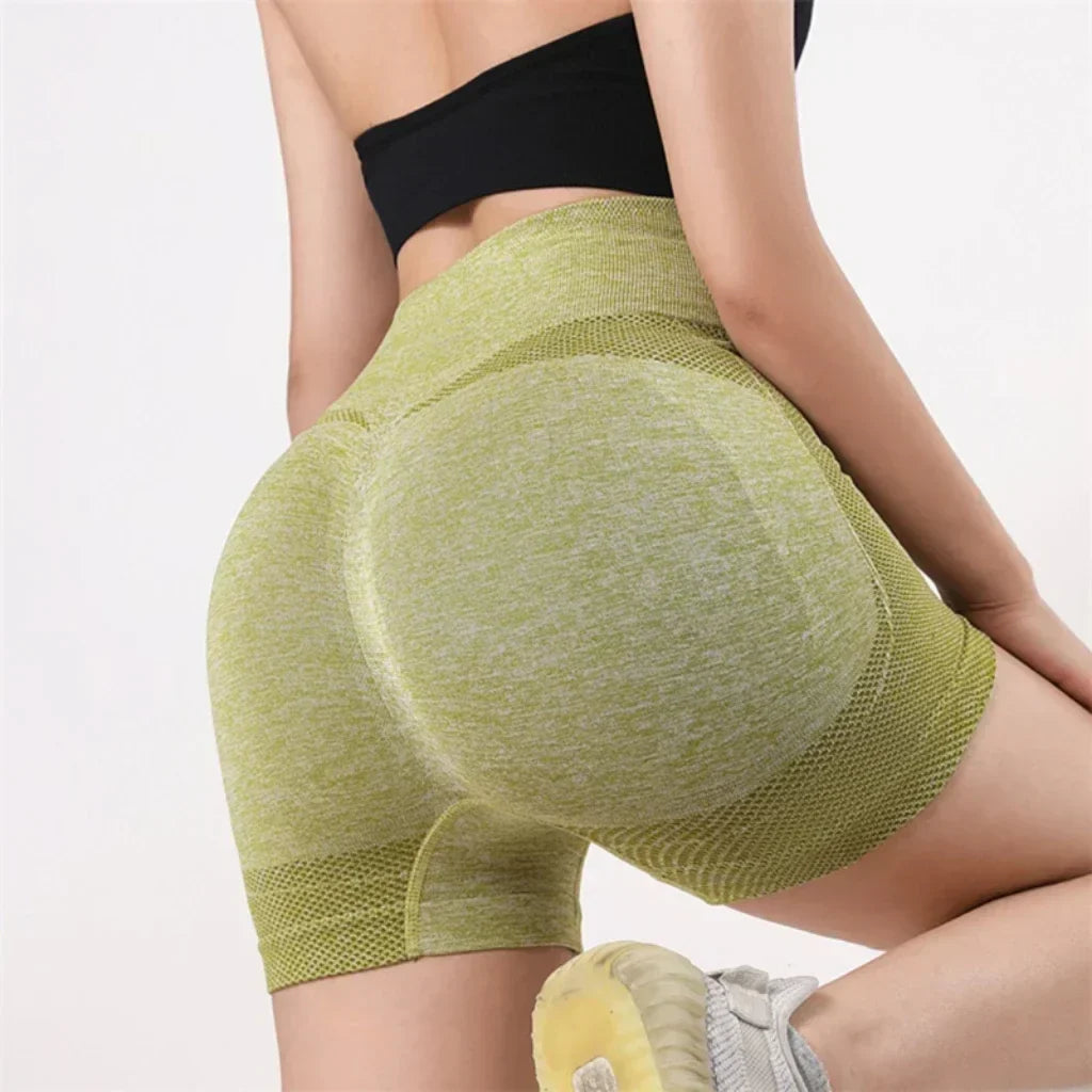Women’s High-Waist Yoga Shorts – Tummy-Control & Butt-Lifting