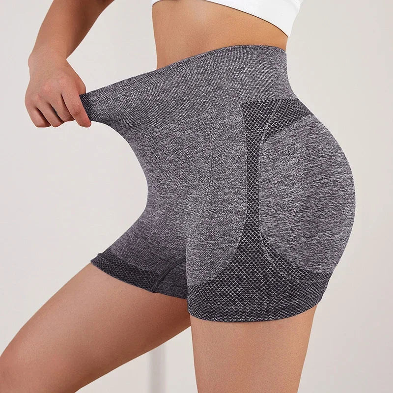 Women’s High-Waist Yoga Shorts – Tummy-Control & Butt-Lifting