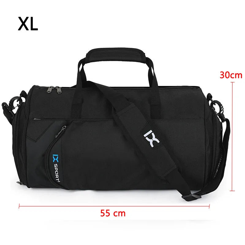 XL Fitness Gym Bag – Wet/Dry Compartments & Travel Ready