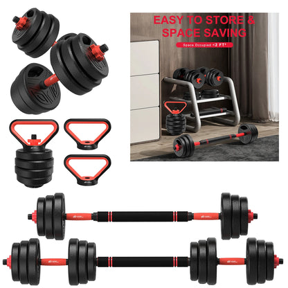 3-in-1 Dumbbell Set