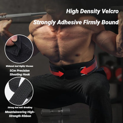 Weight Lifting Belt with Metal Buckle