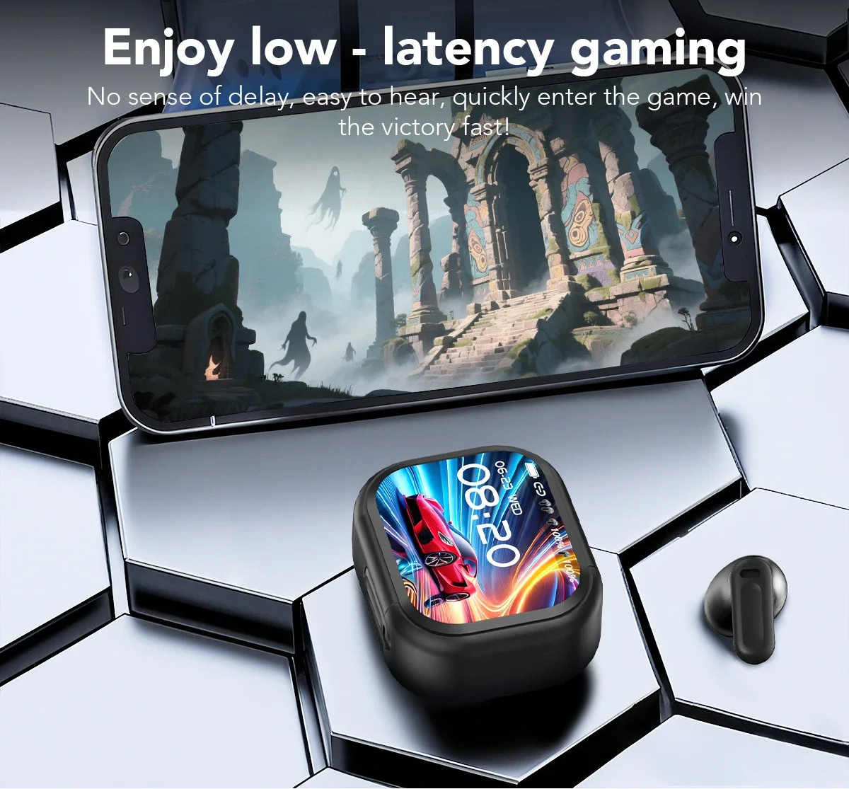 Bluetooth V6.0 Earphones AI Translator