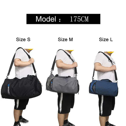XL Fitness Gym Bag – Wet/Dry Compartments &amp; Travel Ready