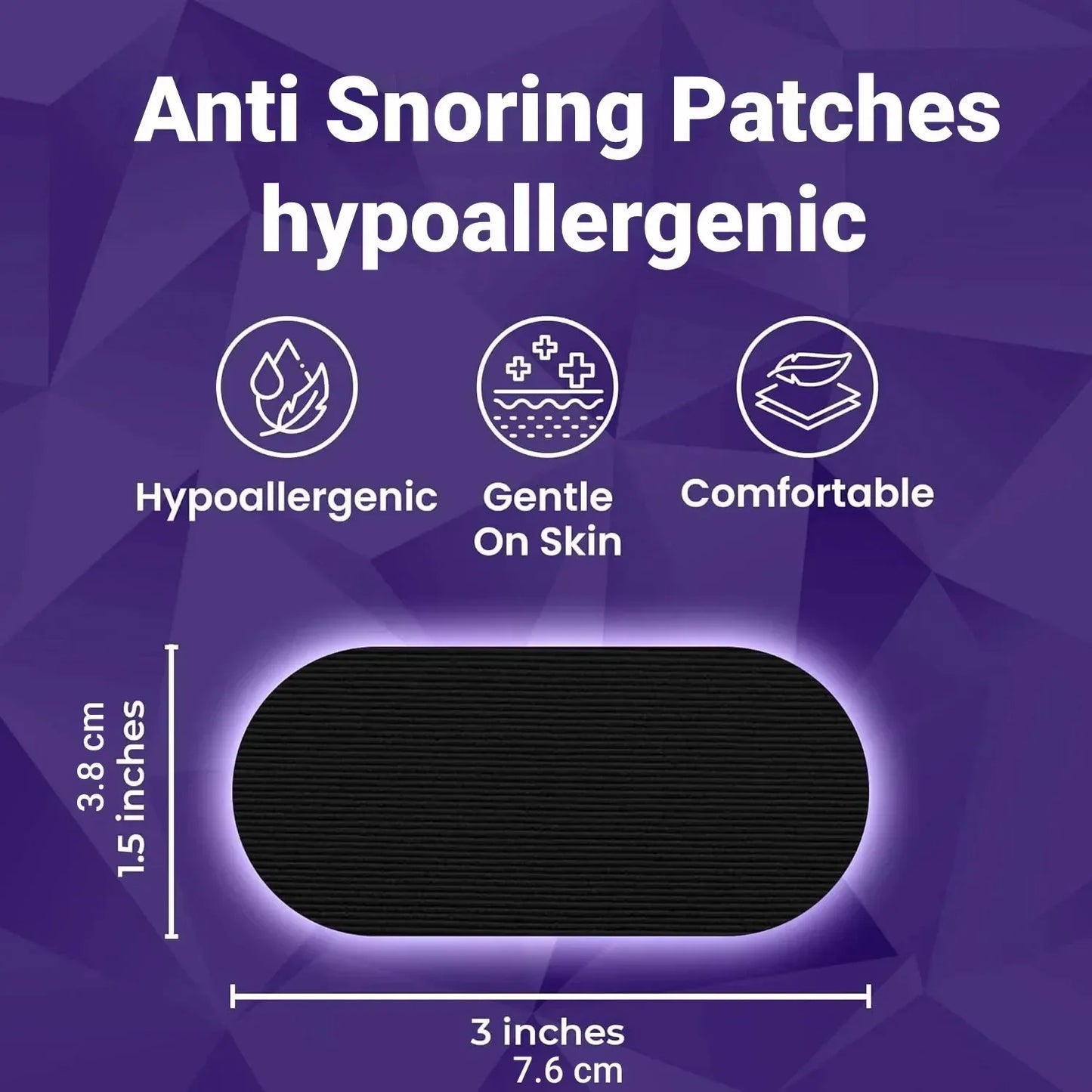 Anti-Snoring Sleep Mouth Tape (30–60 Pcs)