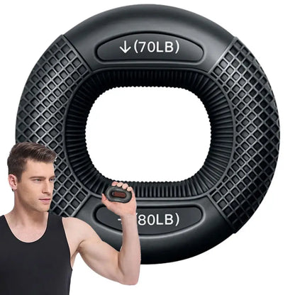 Silicone Finger Gripper Ring – Hand Muscle Strengthener