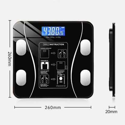 Smart Body-Fat Analysing Bathroom Scale