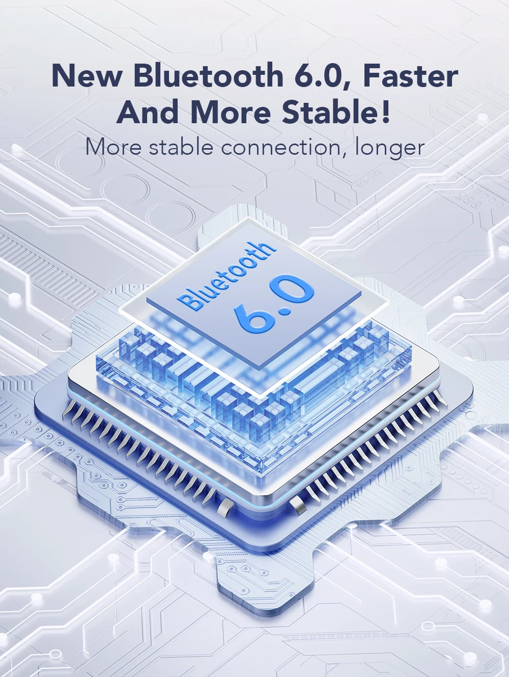 Bluetooth V6.0 Earphones AI Translator