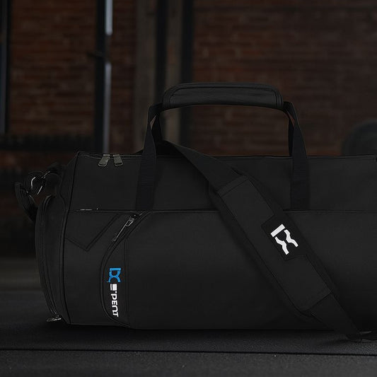 XL Fitness Gym Bag – Wet/Dry Compartments &amp; Travel Ready